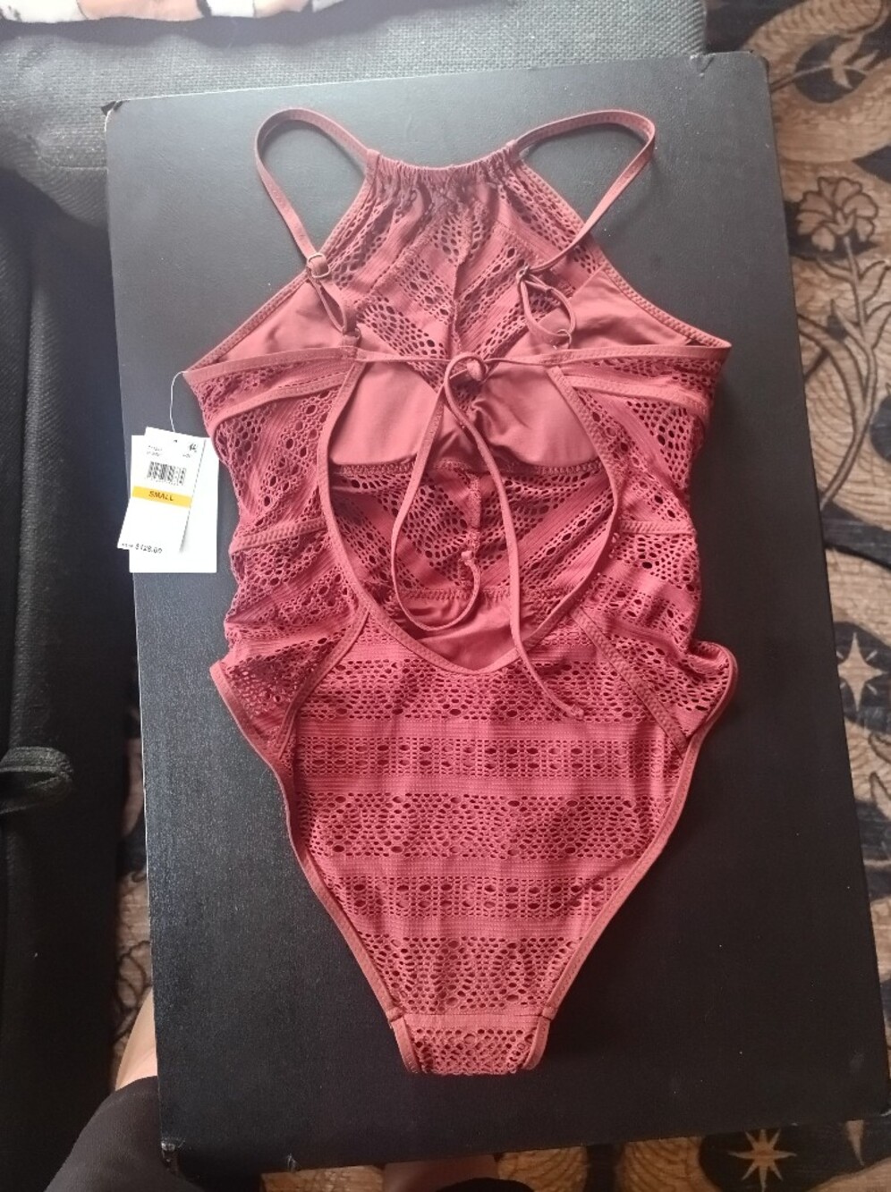 Becca One Piece Crochet Swimsuit - Picture 4 of 6
